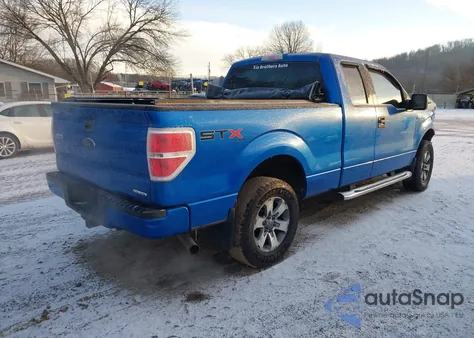 2012 Ford F-150 Stx из США, поврежденный, VIN 1FTFX1EF1CFC39440